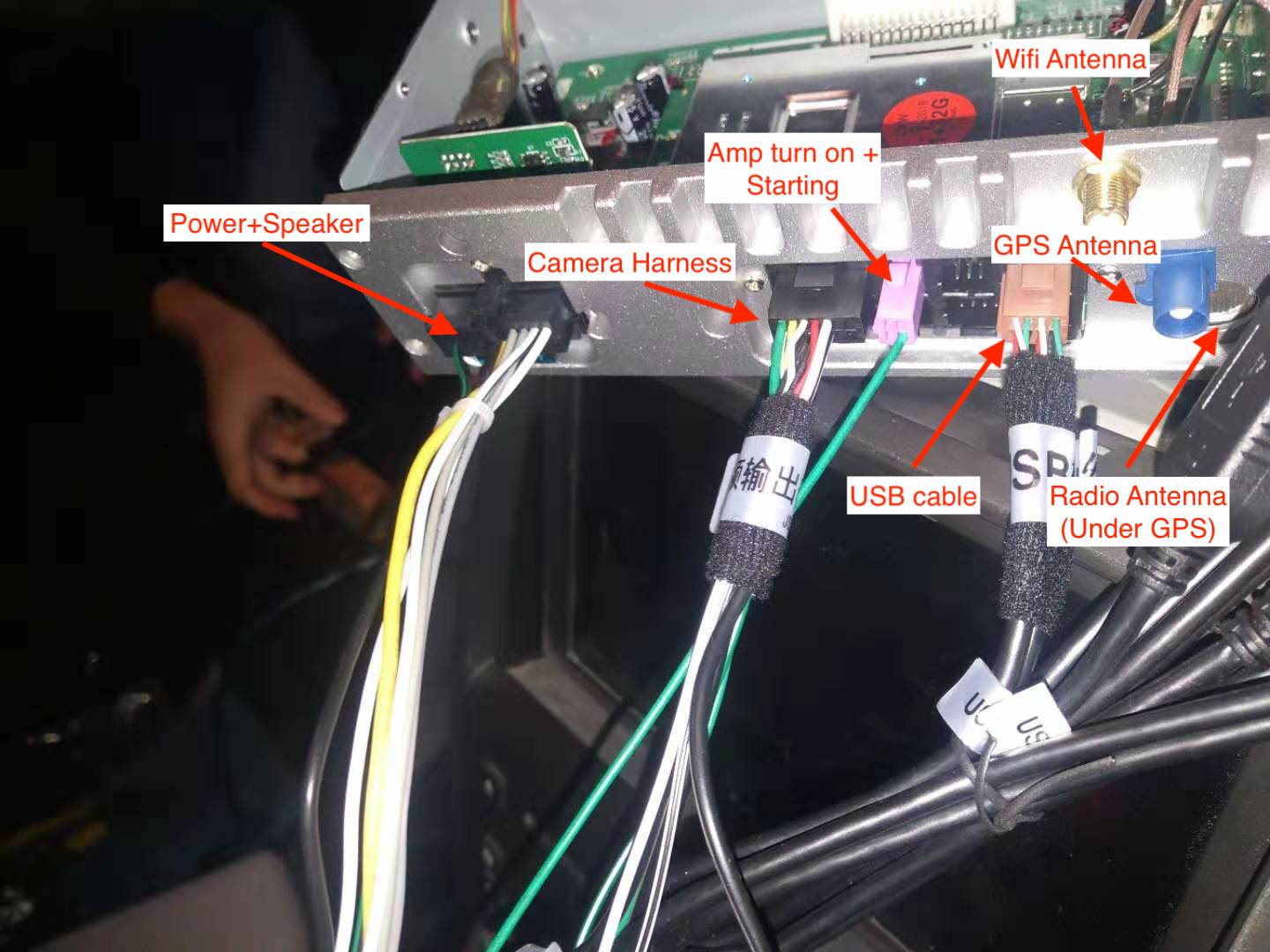 Cadillac Escalade Radio Wiring Harness